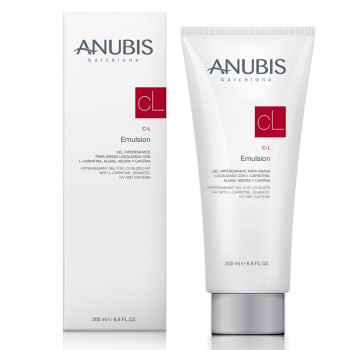 Антицелюлітна розігрівальна емульсія з L-карнітином C-L Emulsion Anubis  200 мл
