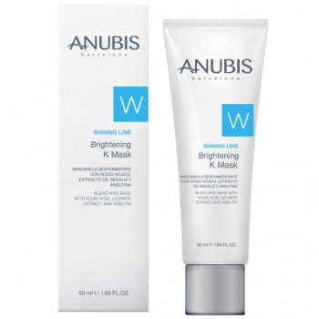 Освітлювальна маска проти пігментації Shining Line Brightening K Mask Anubis   50 мл