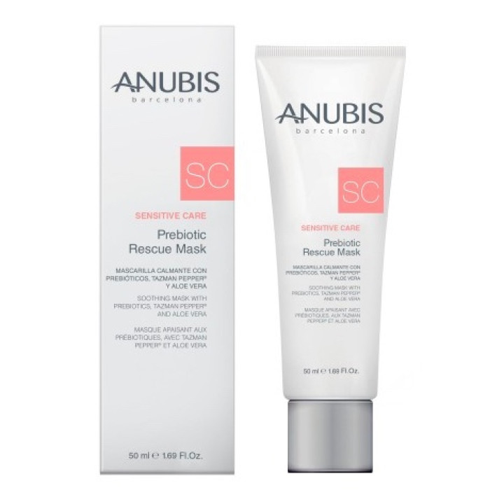 Рятівна пребіотична маска  Sensitive Care Prebiotic Rescue Mask Anubis 50 мл
