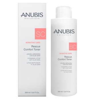 Очищувальний та зволожувальний тонер  Sensitive Care Prebiotic Rescue Toner Anubis 200 мл