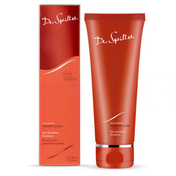 Сонцезахисне молочко для обличчя та тіла SPF20 Sun Emulsion Dr Spiller 150ml
