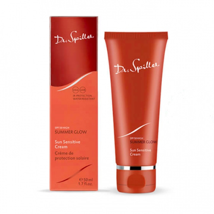Сонцезахисний крем для обличчя SPF50 Sun Sensitive Cream Dr Spiller