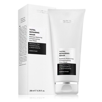 Заспокійлива маска для шкіри обличчя ТОТАЛ РЕПЕРІНГ з освітлювальним та протизапальним ефектами TOTAL REPAIRING MASK BEAUTY SPA  200ml