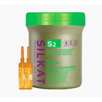 Лосьйон для жирного волосся в ампулах  Silkat S2 Active Lotion BES 12амп по 10мл