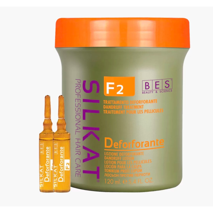 Лосьйон проти лупи в ампулах   Silkat F2 Active Lotion BES 12 амп по 10 мл