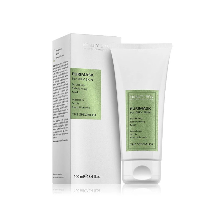 Лікувальний мікропілінг Пурімаска для очищення пор шкіри обличчя Purimask Beauty Spa 100ml