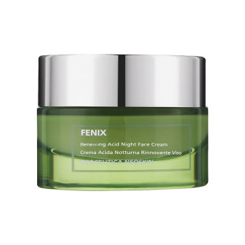 Нічний кислотний крем-оновлювач Фенікс для всіх типів шкіри обличчя будь якого віку Fenix Beauty Spa 50ml