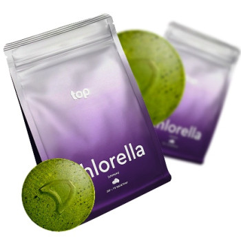 Хлорела в таблетках Top Chlorella, 500 г — Природний детокс та вітамінний комплекс