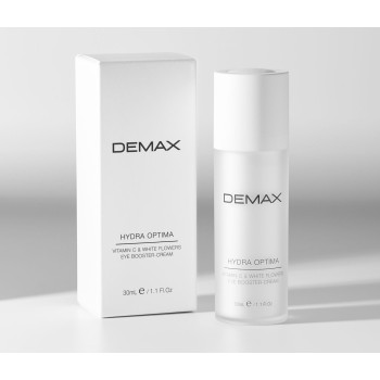 Зволожуючий крем для зони навколо очей - Вітамін С та білі квіти Demax 30ml