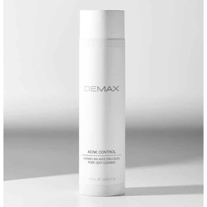 Гідроемульсія для проблемної шкіри Acne Control Hydro Balance Emulsion Pore Deep Cleaning Demax 250ml
