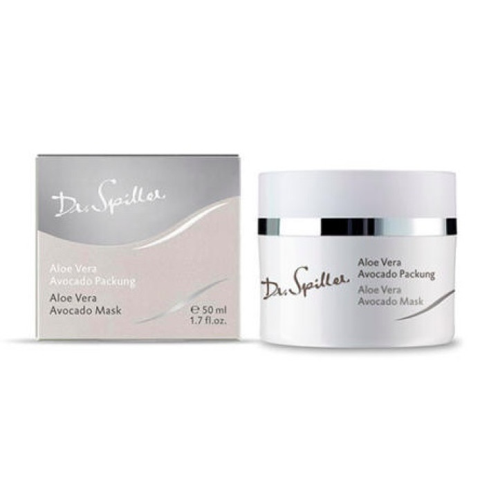 Маска з екстрактом алое вера і авокадо Aloe Vera Avocado Mask Dr Spiller 50ml