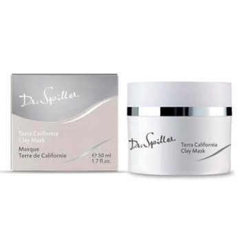 Очищуюча маска з лікувальною глиною для нормальної шкіри Terra California Terra California Clay MaskBiomimetic SkinCare  Dr Spiller 50ml
