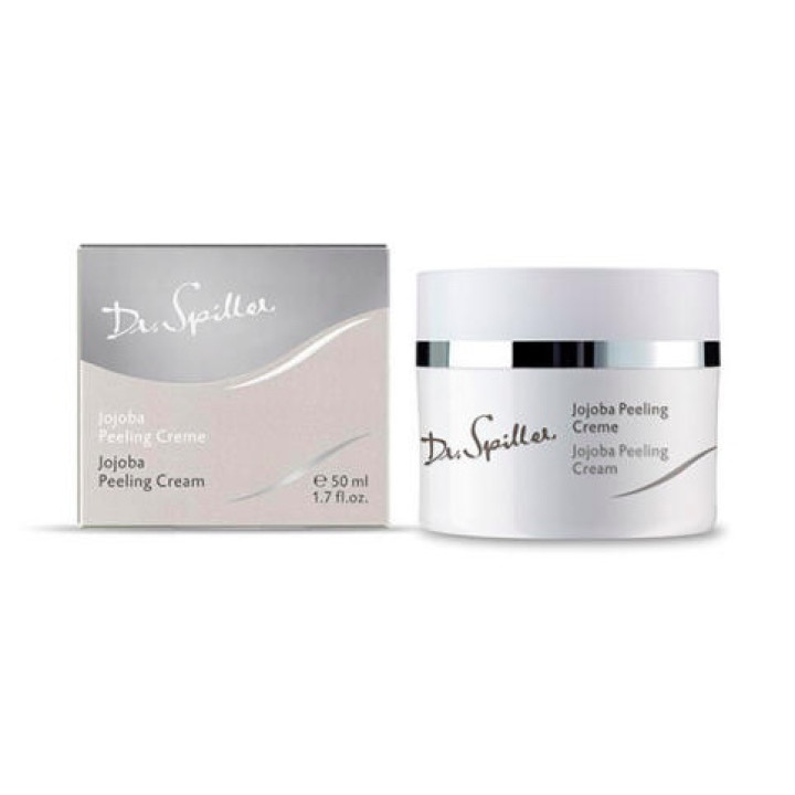 Крем-пілінг з восковими гранулами жожоба для сухої та нормальної шкіри Jojoba Peeling Cream Dr Spiller 50ml