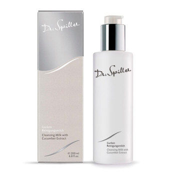 Молочко очищувальне з огірковим екстрактом для комбінованої шкіри Cleansing Milk with Cucumber Extract Dr Spiller 200ml
