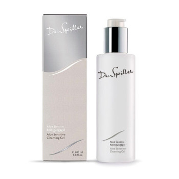 Очищувальний гель з екстрактом Алоє Віра для комбінованої та чутливої ​​шкіри Aloe Sensitive Cleansing Gel Biomimetic Dr.Spiller  200ml