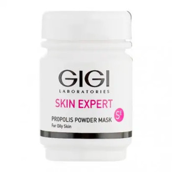 Антисептична прополісна пудра для жирної шкіри  Propolis Powder Mask GiGi 50ml   