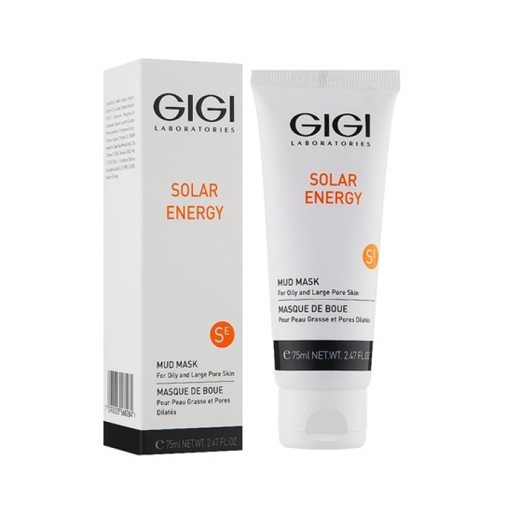 Грязьова маска Mud mask for oil skin Solar Energy GiGi 75ml