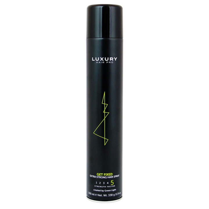 Лак-спрей екстра сильної фіксаціїї Hair ProGreen Light 500ml