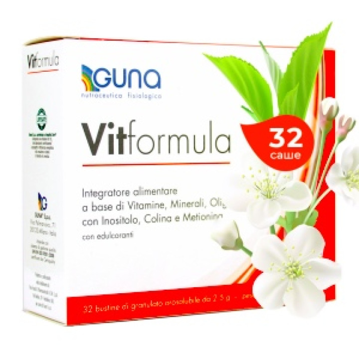  Мультивитаминно-мінеральний комплекс Vitformula GUNA 32саше