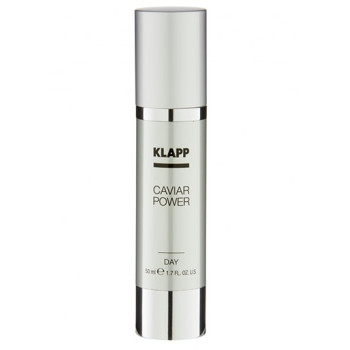 Насичений омолоджуючий денний крем з екстрактом чорної ікри Caviar Power Day Cream Klapp 50ml