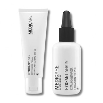 Подарунковий набір Екстра Гідрація (крем 50мл + сироватка 30мл) Medicare