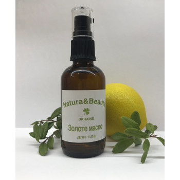 Золота олія для тіла Gold Oil Natura&amp;Beauty 60ml