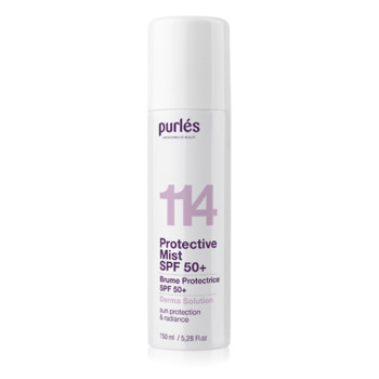 114 Зволожуючий сонцезахисний спрей  Protective Mist SPF 50+ Purles 150ml