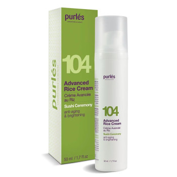 104 Рисовий пом’якшуючий та зволожуючий крем Advanced Rice Cream Purles 50 мл
