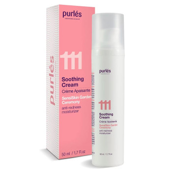 111 Заспокійливий відновлювальний крем Soothing Cream Purles  50 мл