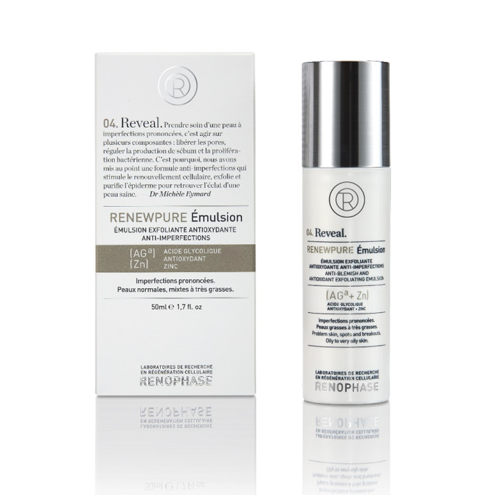 Антиоксидантна емульсія для відновлення проблемної шкіри Renewpure Emulsion Renophase 50ml