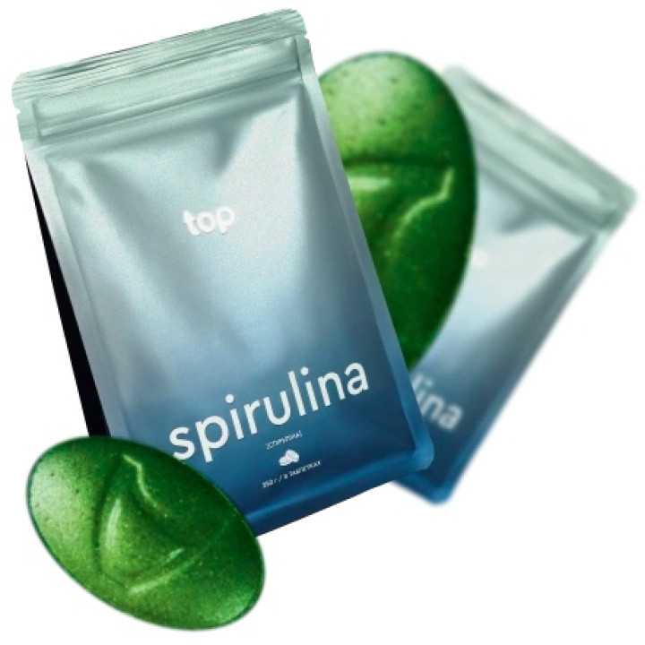 Спіруліна в таблетках Top Spirulina, 500 г 