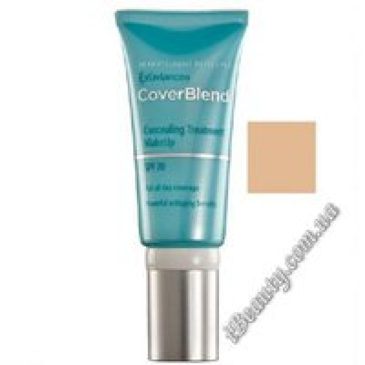 Маскуючий макіяж SPF20 DESERT SAND - CoverBlend Concealing Treatment Makeup SPF-20 DESERT SAND, EXUVIANCE, 15 мл