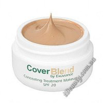 Маскуючий макіяж SPF20 DEEP MAHOGANY - CoverBlend Concealing Treatment Makeup SPF-20 DEEP MAHOGANY, EXUVIANCE, 15 мл