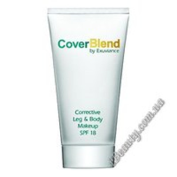 Маскуючий макіяж для ніг та тіла SPF 15 SAND - CoverBlend Corrective Leg & Body Makeup SPF 15 SAND, EXUVIANCE, 50 мл!