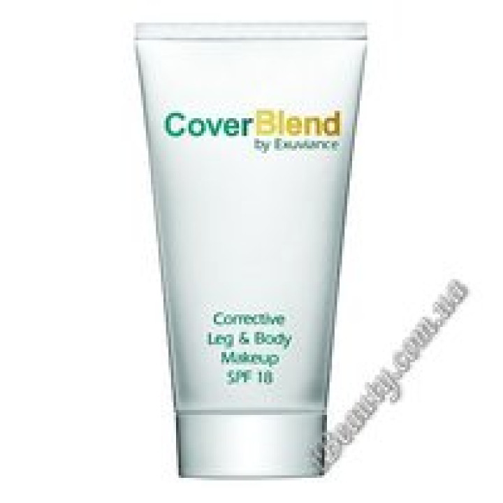 Маскуючий макіяж для ніг та тіла SPF 15 SAND - CoverBlend Corrective Leg & Body Makeup SPF 15 SAND, EXUVIANCE, 50 мл!