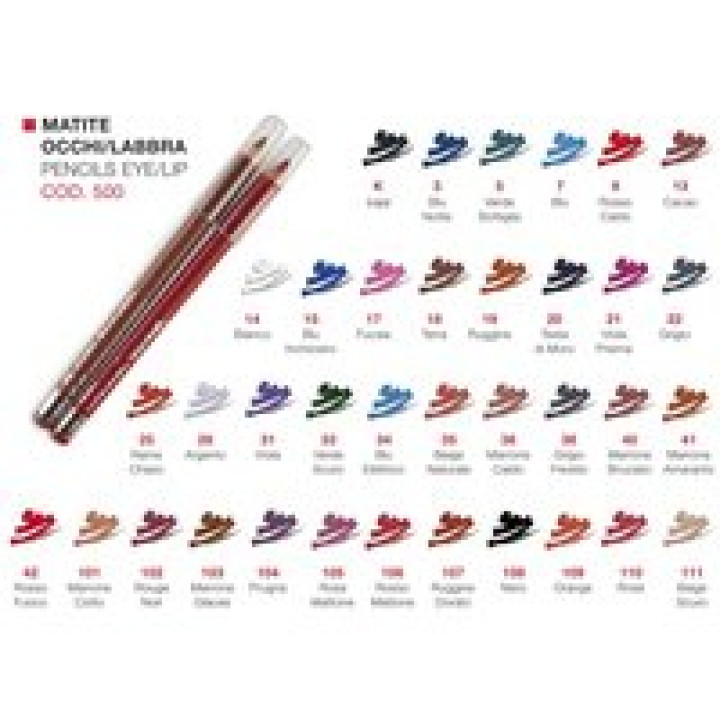 Олівці для очей та губ, Cinecitta code - 500
