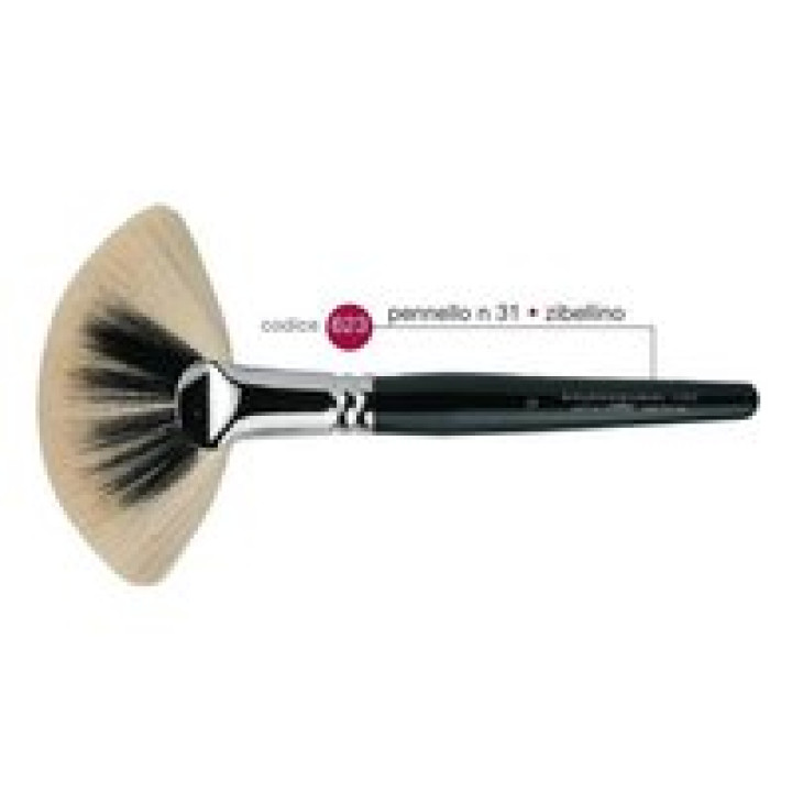 Пензлик віяловий, № 31, Соболь Cinecitta code - 623