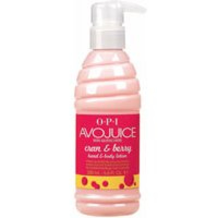 Лосьйон для рук "брусниця-журавлина" / Avojuice 200ml OPI