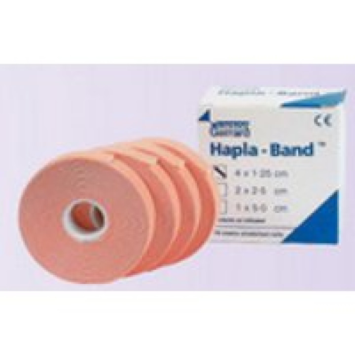 Hapla-Band (стрічка, що клеїться від тріщин і мозолів SUDA, 2 шт, шир.2,5 см, дл. 5м)