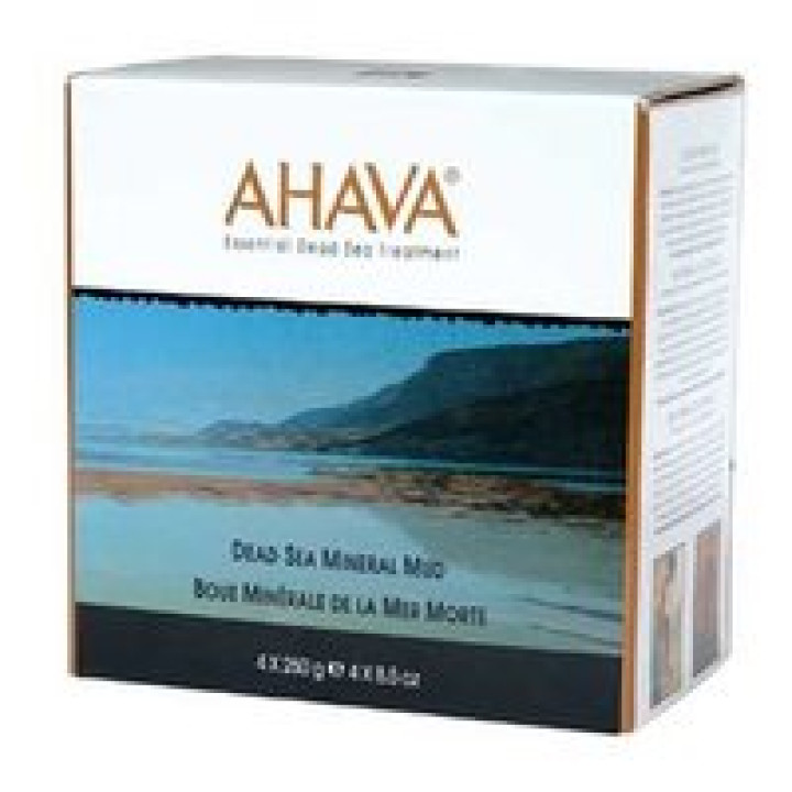 Бруд мінеральний з алоє - Ahava SPA Dead Sea Mineral Mud (4х250g)