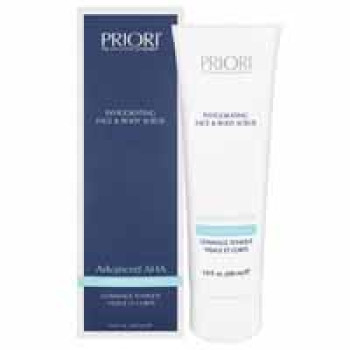 Енергізуючий скраб для обличчя та тіла Invigorating face and body scrub Priori 200ml