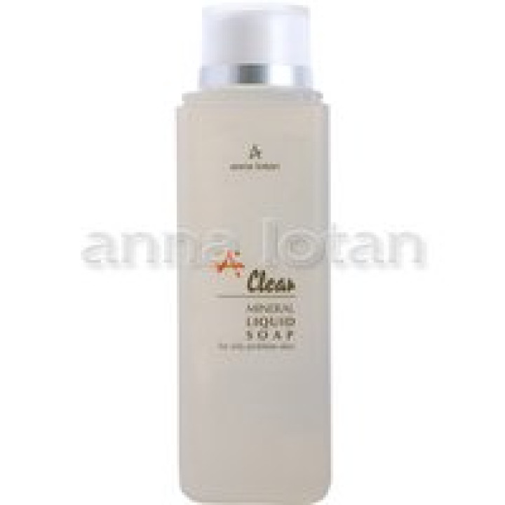 Гігієнічне мінеральне рідке мило Clear Anna Lotan 200ml