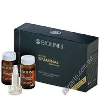 Сироватка для зміцнення шкіри шиї та декольте PHYTO STAMINAL edelweiss - PHYTO STAMINAL edelweiss NECK DECOLLETE SERUM, Bioline JaTo, 2х8ml