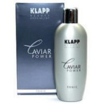 Ніжний тонік з екстрактом чорної ікри для сухої та нормальної шкіри Caviar Power Tonic Klapp 200ml