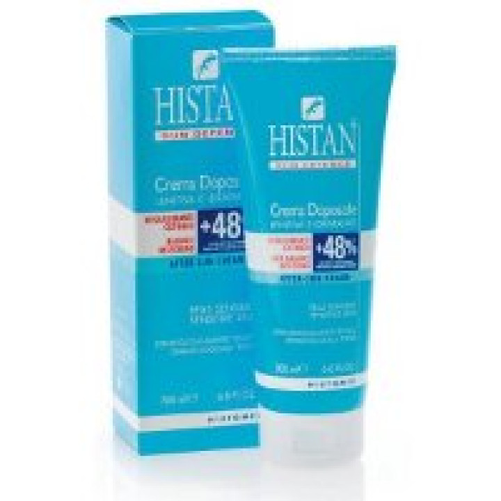 HISTAN Крем після засмаги заспокійливий та зволожуючий для обличчя та тіла - HISTAN After Sun Cream Histomer, 200 мл