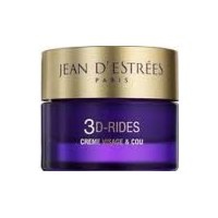 Крем 3D «ПРОТИ МОРЩИН» для обличчя та шиї JEAN D'ESTREES, 50ml