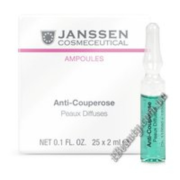 Антикупероз Anti Couperose, Janssen, 25х2мл