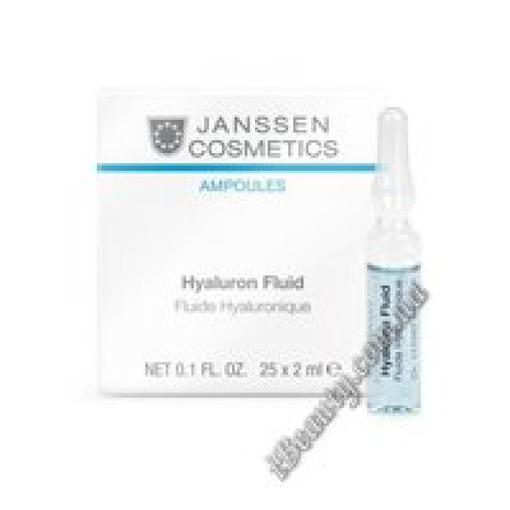 Гіалуронова сироватка Hyaluron Fluid Janssen, 25х2мл