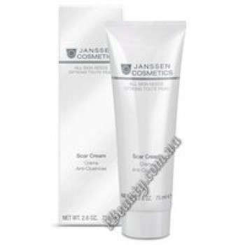 Загоює крем на шрами, рубці Retexturizing Scar Cream Janssen, 75 ml