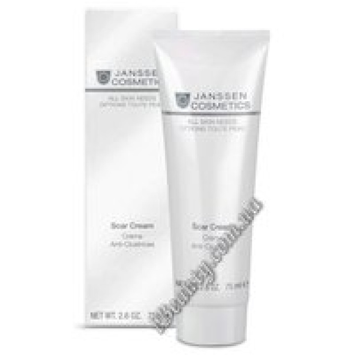 Загоює крем на шрами, рубці Retexturizing Scar Cream Janssen, 75 ml